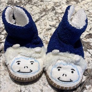 Hanna Andersson Yeti Slippers Sz 11-12